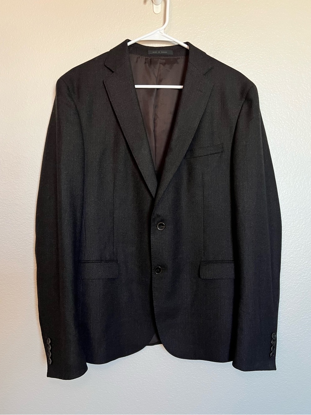 Hugo Boss Blazer Mens 42R Drago Wool Sport Coat Made in Italy Fabric NWOT